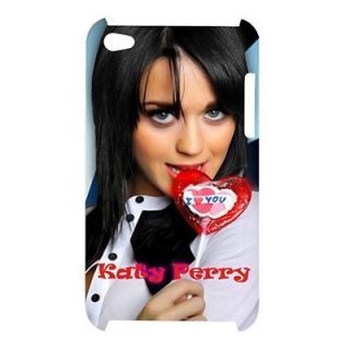 New Katy Perry Custom Apple iPod Touch 4G Case with Loly Pop