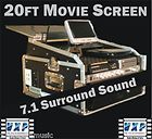 Pro HD DSPro 2012 SS 7.1 Inflatable 20ft Movie Screen