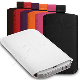 Deluxe PU Leather Custom Mobile Phone Pouch Case Cover Skin Sleeve