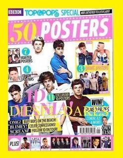 THE POPS 50 POSTER SPECIAL ONE DIRECTION UNION J TOM DALEY OOP RARE