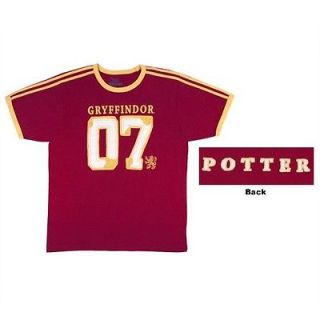 Wizarding World of Harry Potter Quidditch Jersey T Shirt New
