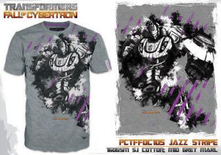 Transformers Fall Of Cybertron Jazz Stripe Paint T shirt