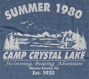 Summer 1980 Camp Crystal Lake T Shirt funny Friday the 13th tee