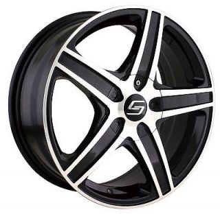 16x7 Sacchi S48 (248) Black Wheel/Rim(s) 5x112 5 112 16 7