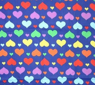 pink heart fabric in Sewing & Fabric