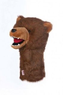 New Daphnes Driver Animal Headcover   Grizzly Bear