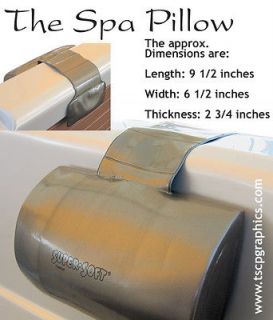 BRONZE Spa SOFT Pillow Hot Tub Pillows USA48 FREE SHIP