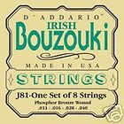 Irish bouzouki strings Daddario J81 phosphor bronze