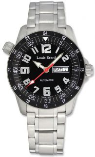 Automatic Steel Mens Sport Watch Calendar Day/Date 72430 AS 02BMA 14