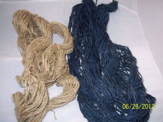 Fishing Net 4 X 8 Jute Natural/Blue/G reen Nautical Decor Luau