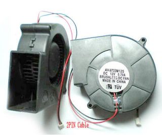 DC Fans 12V 97MM x 97MM X 33 MM Turbine Brushless Cooling Blower Fan