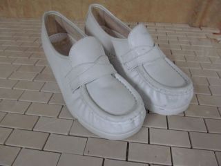 Nurse Mates Contoured Comfort White Womens Shoe Size 8.5 M New With