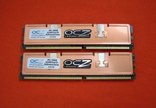 PC3500 PC3200 DDR400 DDR433 CL3 Dual CH DDR w/ Copper Heatspreader