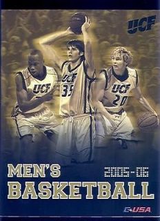 2005 06 University of Central Florida Basketball Media Guide NM (Sku