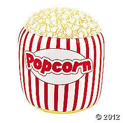 Inflatable Popcorn Pop Corn Toy Stage Prop Gag Gift Novelty Movie