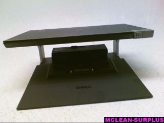 Dell PW395 Laptop Monitor Stand w/ PR03x Docking Station   Tested