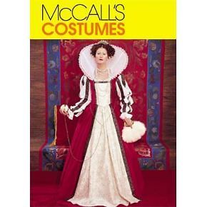 McCall’s 4028 Misses’ Queen Elizabeth Costume Pattern