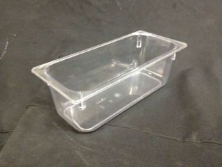 Gelato Case Polycarbonate Pan   Used, but in good shape
