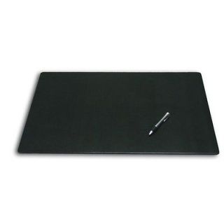 1000 Series Classic Leather 24 x 19 Desk Mat without Rails in Black