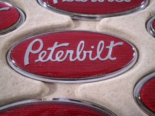 New Peterbilt Steering Wheel Nameplate