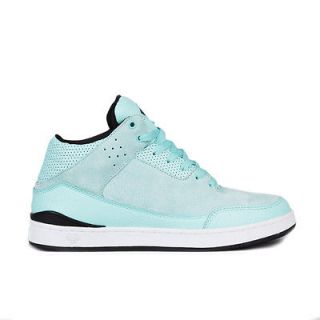 Diamond Supply Co. W12 Marquise Diamond Blue Suede Trainers   Blue