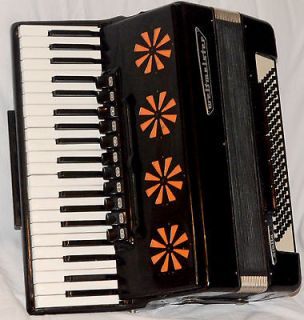 Newly listed TOP German Piano Accordion Weltmeister Stella 120bass/16