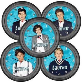 Personalised ♫ ONE DIRECTION ♫ Wall Clock HARRY LIAM