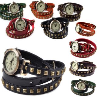 elegant leather strap roma number dial quartz woman watch Wristband