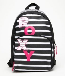 Roxy School Run Black or Deep Oceanl Mini Backpacks Bags