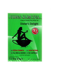 China Slim Tea (detoxed drink) Extra Strength 104 bags   (72 bags