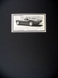 Devin Fiberglass Sports Car Body Bodies 1964 print Ad
