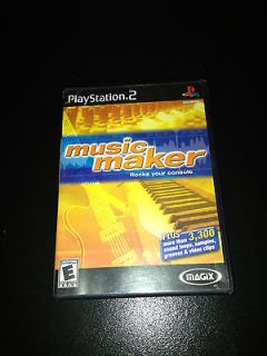 Magix Music Maker for PlayStation 2 used copy PS2 Good Condition GREAT