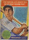 Cereal Panel, Series 10, Baseball, Joe DiMaggio, New York Yankees