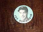 1950s pm10 baseball player pin joe dimaggio yankees