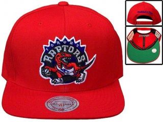 Toronto Raptors hat SNAPBACK Mitchell & Ness ltd edt style RED top and