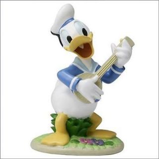 New Walt Disney Donald Duck ornament Musicians Garden Statue RARE