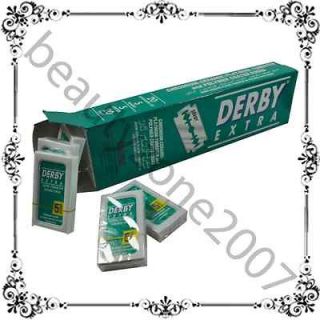 50 Pieces Derby Extra Super Stainless Double Edge Razor Blades