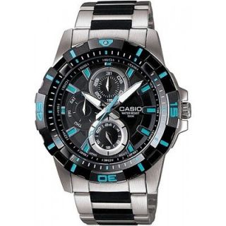 MTD1071D 1A1 MENS ANALOG ULTIMATE STAINLESS STEEL DIVERS WATCH NEW