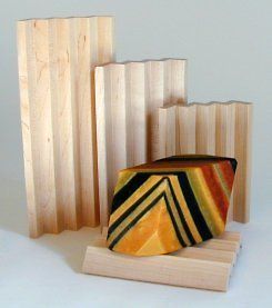 wood dish rack