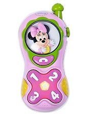 Disney Minnie Mouse Mobile Toy Phone   Light And Sound NEW
