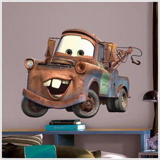 DISNEY Pixar CARS BiG Wall Mural Stickers Room Decor GiAnT MATER Vinyl
