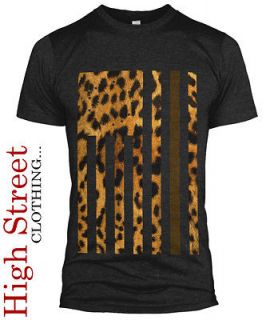 Leopard Flag Trill VSVP Comme des Fuckdown Hat Tshirt T Shirt Mens