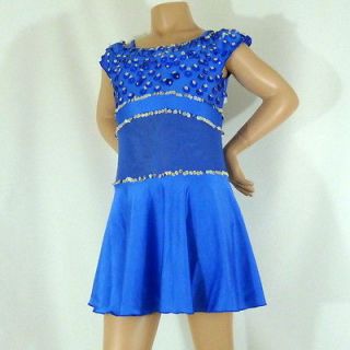 Womens Devil In A Blue Dress Dance Costume ~ Character Dress Up