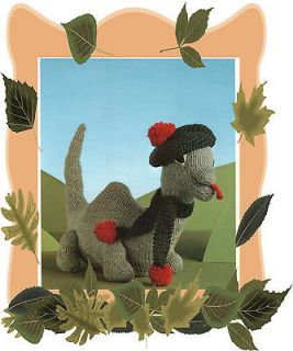 EASY TOY KNITTING PATTERN to make the Loch Ness Monster / Dinosaur