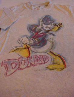 Vintage look DISNEY T Shirt~DONALD DUCK~Size Medium