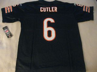 BOYS SIZE LARGE 14 16 CHICAGO JAY CUTLER #6 REEBOK JERSEY NWT