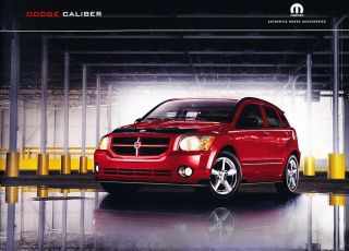 2011 Dodge Caliber Mopar Accessories Dealer Sales Brochure Catalog