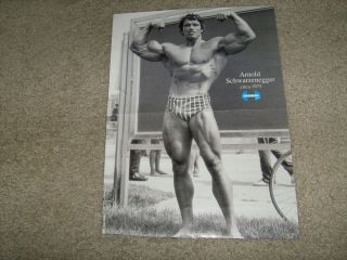 Arnold Schwarzenegger /Debbie Dobbins Bodybuilding Muscle Poster
