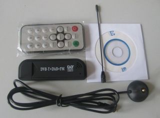 R820T + ISDB T USB TV RTL SDR FM+DAB Radio Tuner Receiver Stick