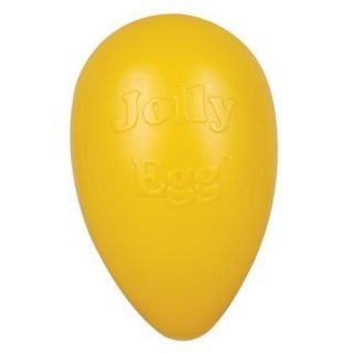 Jolly Pets Egg Sm Dog Toy Tough Plastic Ball eGGe Fetch Float